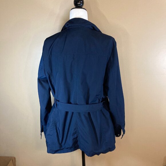 #40Women's Tommy Hilfiger Navy Blue Jacket, Size XL - Picture 5 of 8